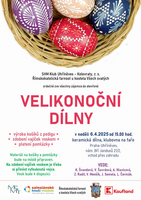 Velikonoční dílny a svíce